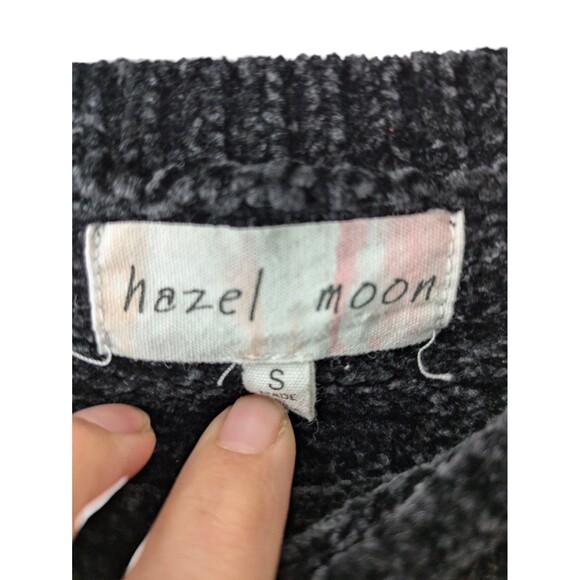 Hazel Moon Size S Black Sweater Cardigan - Picture 2 of 3